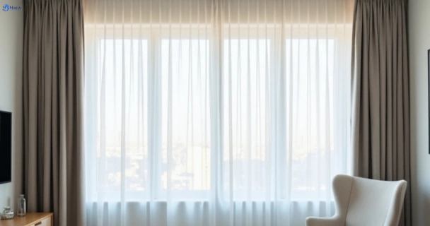Restored vibrant drapes in banyule-vic QLD after Matty Curtain Cleaning